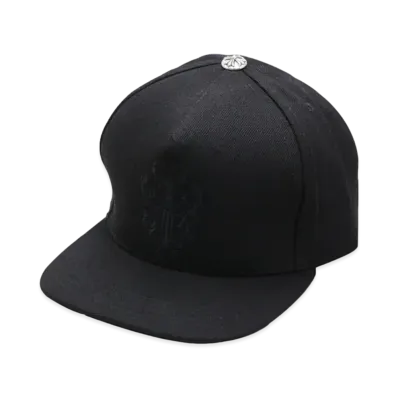 Chrome Hearts Baseball Denim Cap Dogger "Black"
