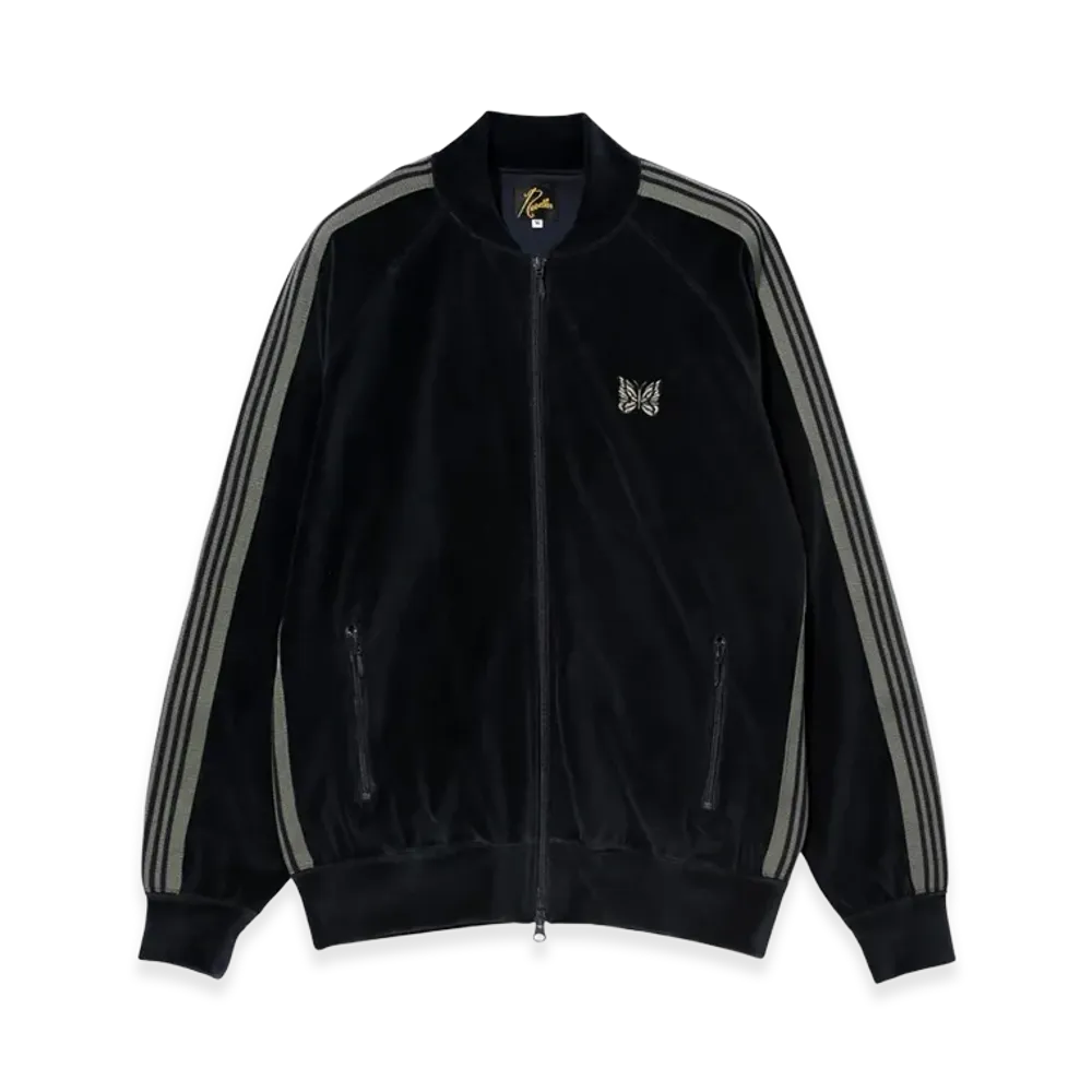 NEEDLES R.C. Track Jacket Velour "Navy"