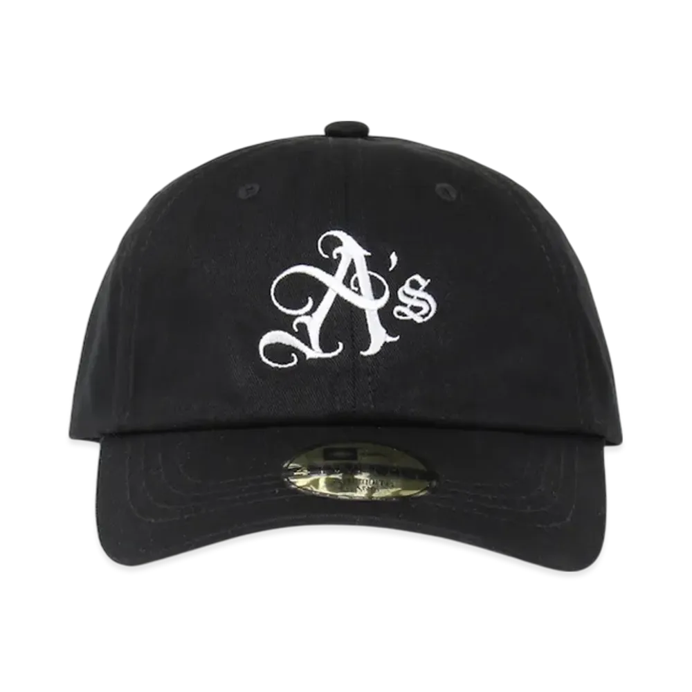 APHRODITEGANG A's Logo Embroidery 6Panel Cap "Black"