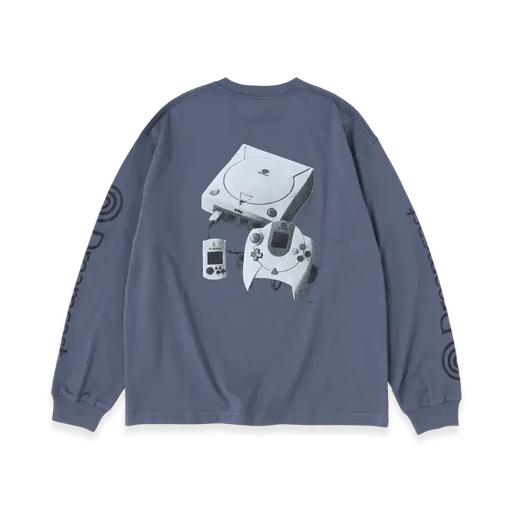 SEDAN ALL-PURPOSE Dreamcast L/S Photo Tee "Grey"