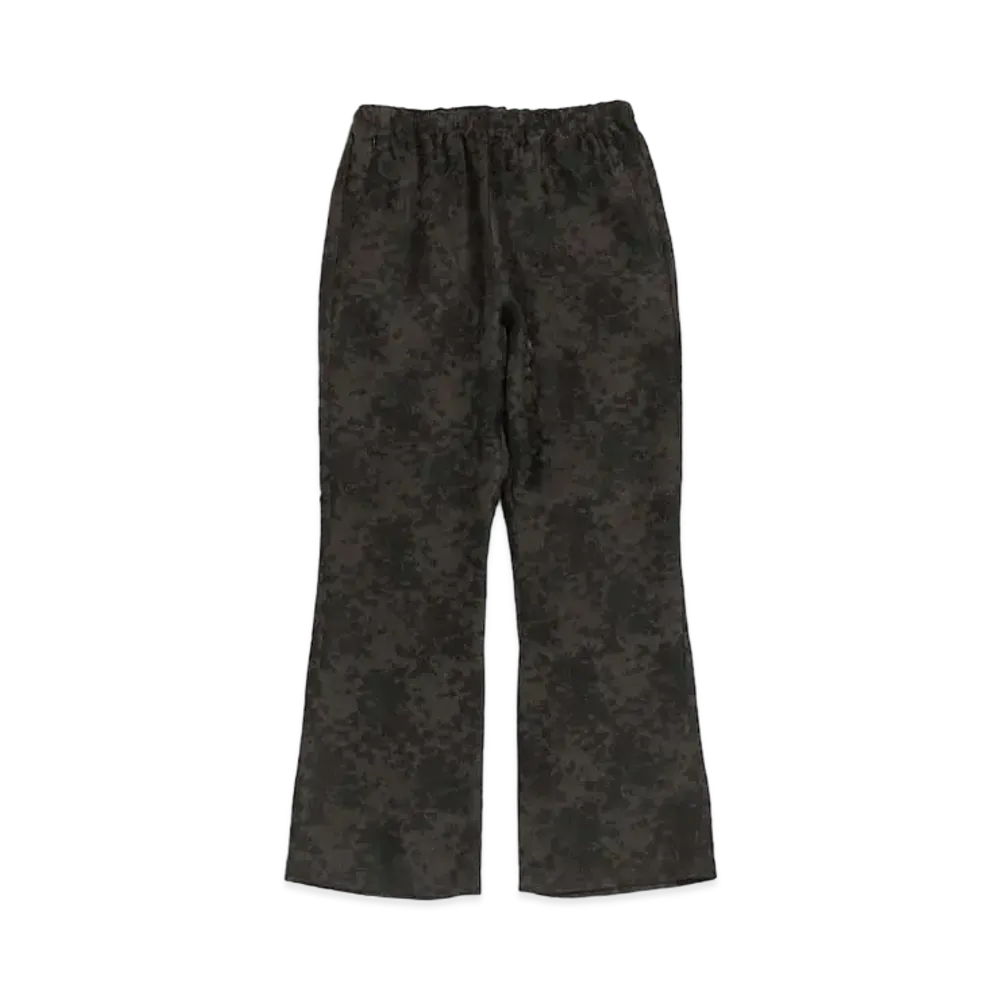 Needles W.U. BOOT-CUT PANT - AC/CU/W/N CLOUD JQ. (FOR WOMEN) "Black"