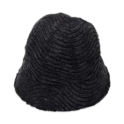 Maison MIHARA YASUHIRO Wave Denim Bucket Hat "Black"