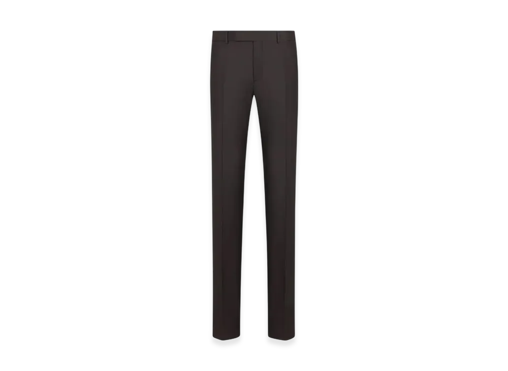 Dior Classic Pants Wool Twill "Black"
