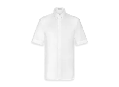 Dior Oblique Short-Sleeved Shirt "White"