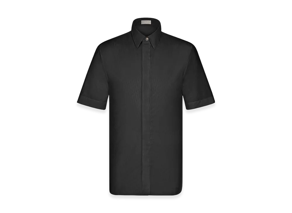 Dior Short-Sleeved Shirt Jacquard "Black"