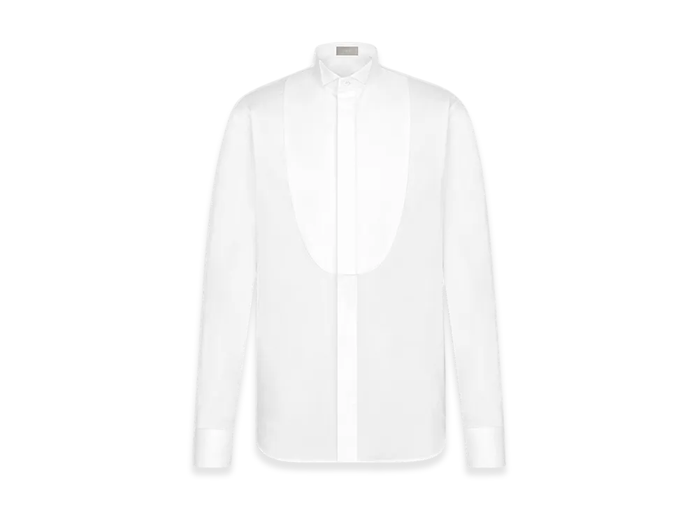 Dior Tuxedo Shirt Poplin "White"