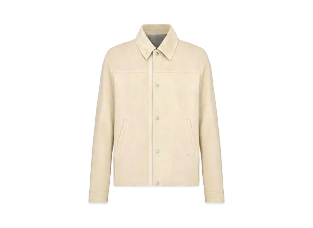 Dior Overshirt Suede "Ecru"