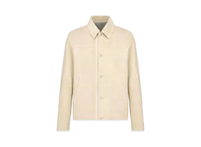 Dior Overshirt Suede "Ecru"