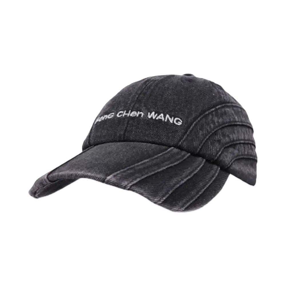 Feng Chen Wang BLACK DENIM CAP "BLACK"