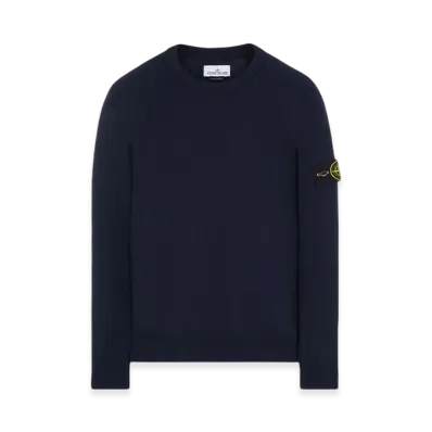 Stone Island 527A6 Crewneck Knit - 23FW "Navy Blue"