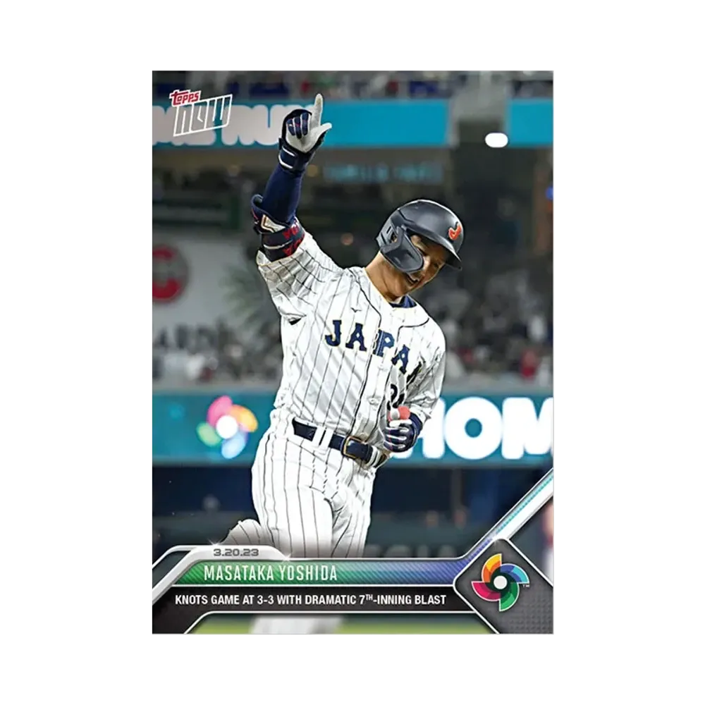 吉田正尚 [65](2023 WBC トップスナウ JPカード)