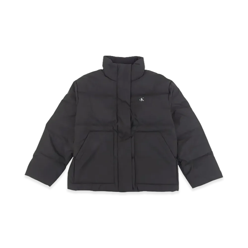 Calvin Klein Classic Small Logo Puffer Jacket "Black"
