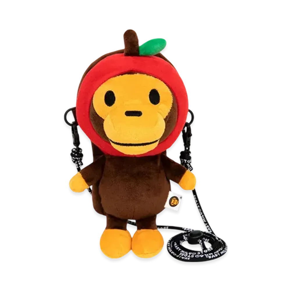 A BATHING APE Baby Milo Mobile Bag #2 "Brown"