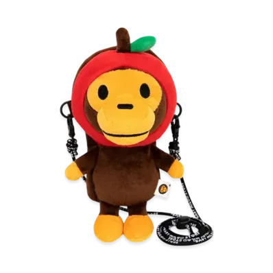 A BATHING APE Baby Milo Mobile Bag #2 "Brown"