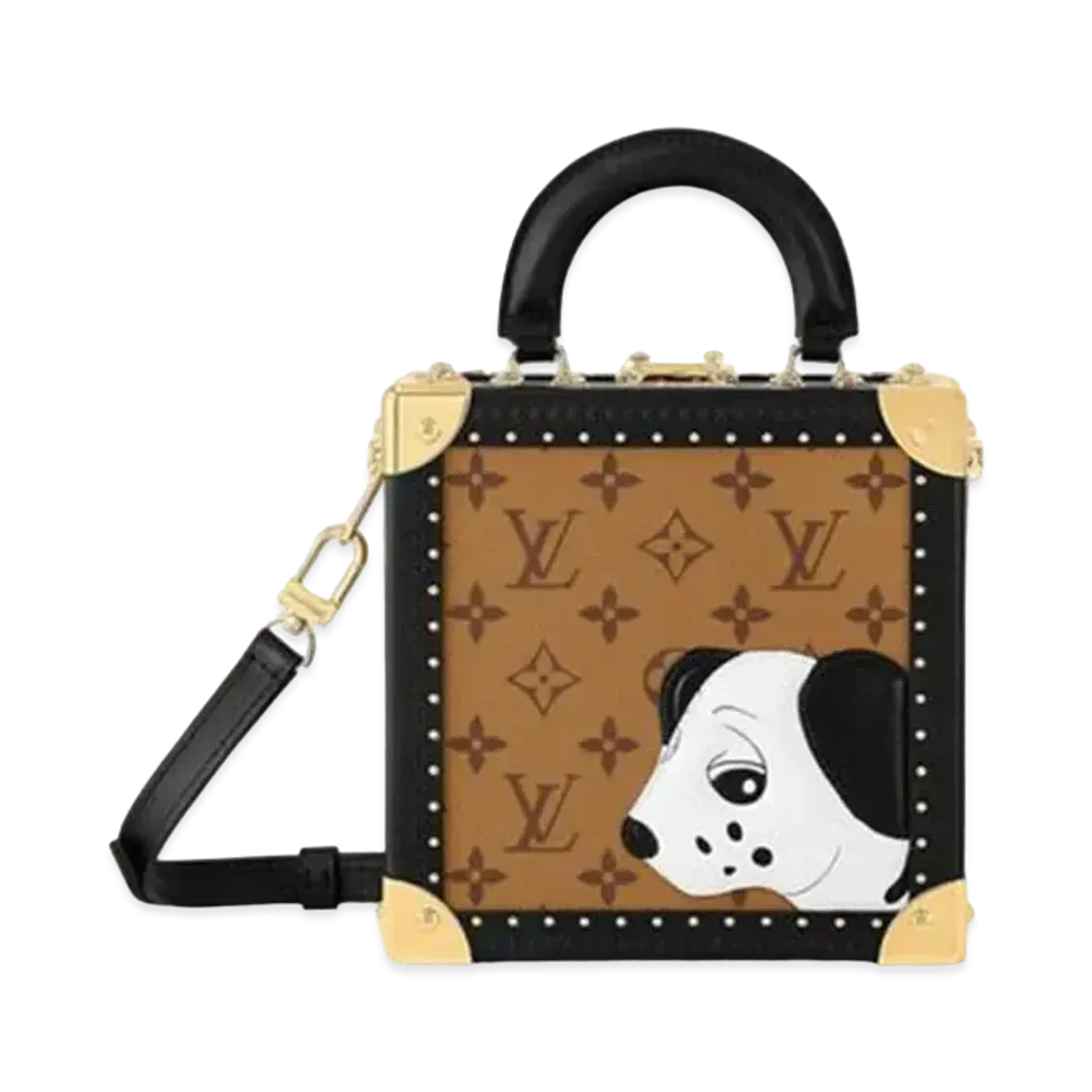 Louis Vuitton Mini Square Trunk Dalmatien Monogram Reverse