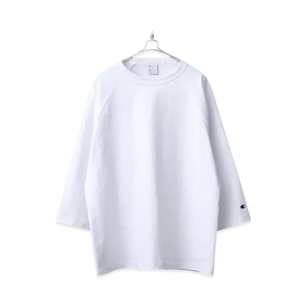 Champion Raglan 3/4 Sleeve T-Shirt "White"