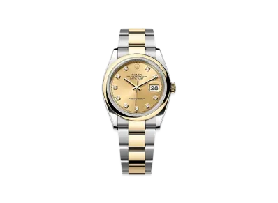 ROLEX Datejust 36 Oystersteel & Yellow Gold "Gold"