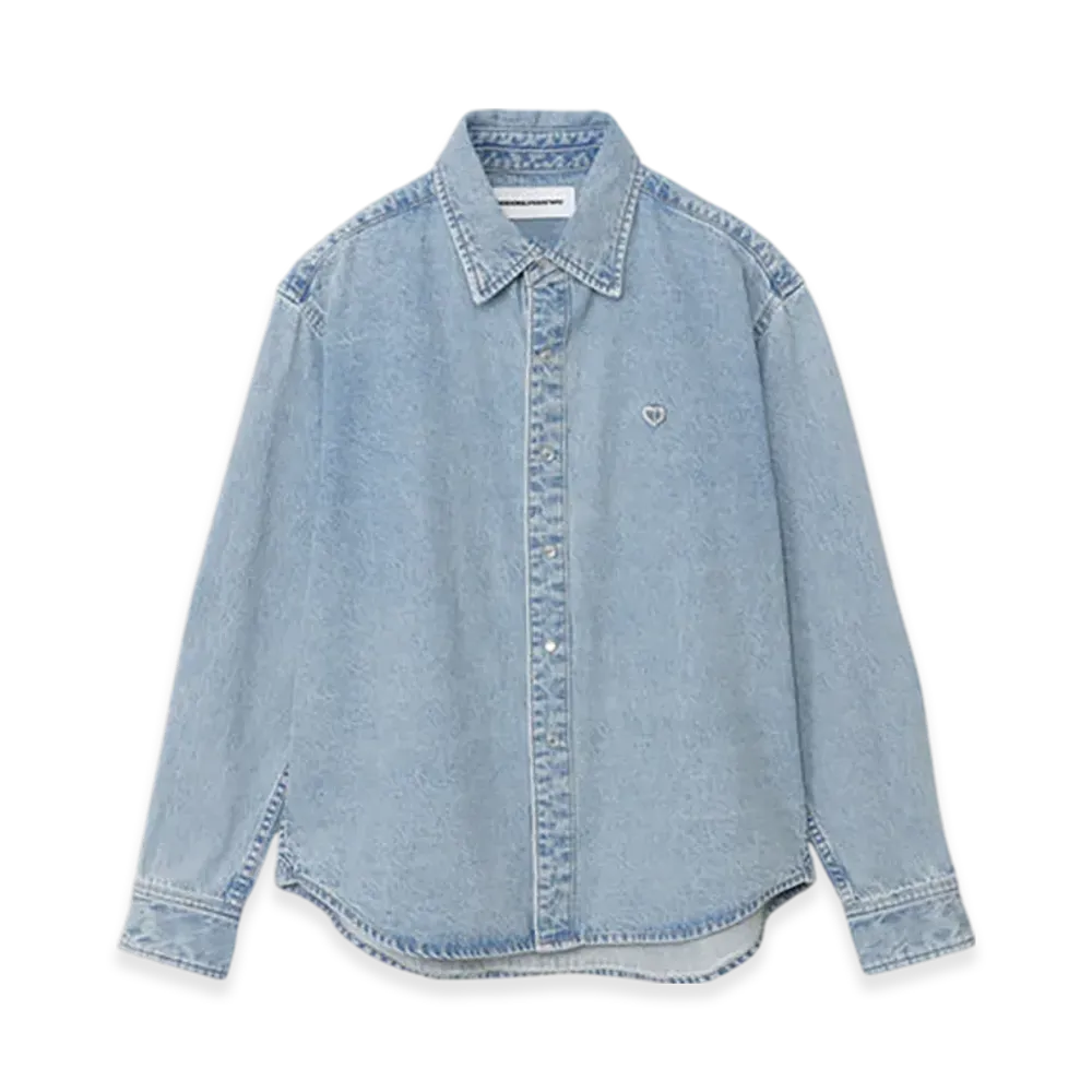GOD ONLY KNOWS Denim Shirt "Faded Indigo"