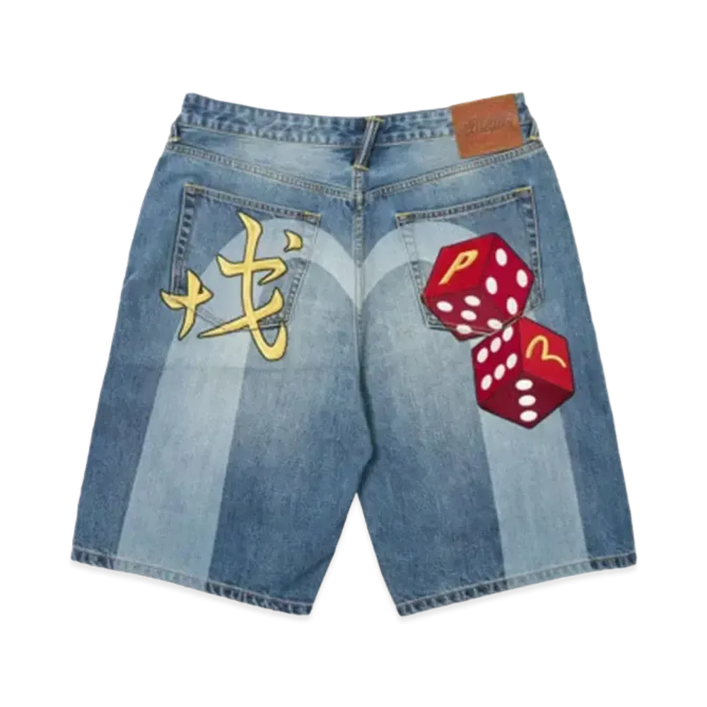 PALACE Evisu Shorts "Denim"