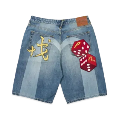 PALACE Evisu Shorts "Denim"