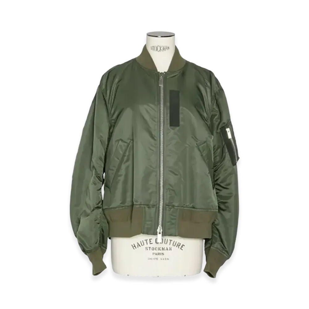 sacai Nylon Twill Blouson "Khaki"