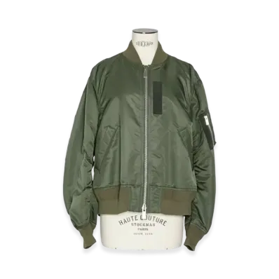 sacai Nylon Twill Blouson "Khaki"