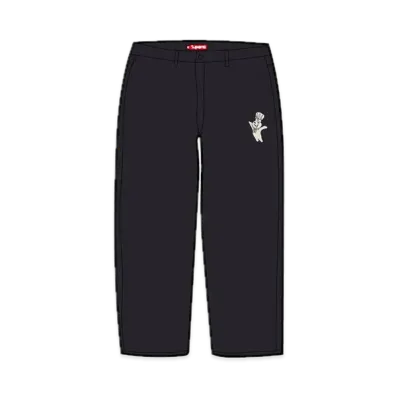 Supreme x Mitchell & Ness Doughboy Chino Pant "Black"