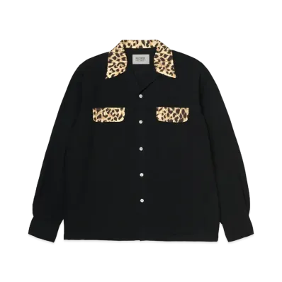 WACKO MARIA x CARHARTT WIP TWO-TONE 50'S SHIRT "Black"
