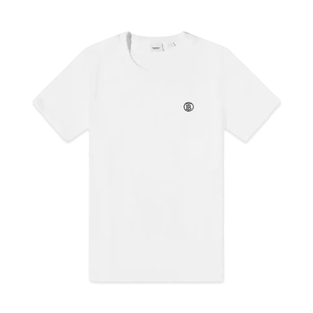 Burberry Men's Monogram Motif Cotton T-shirt "White"