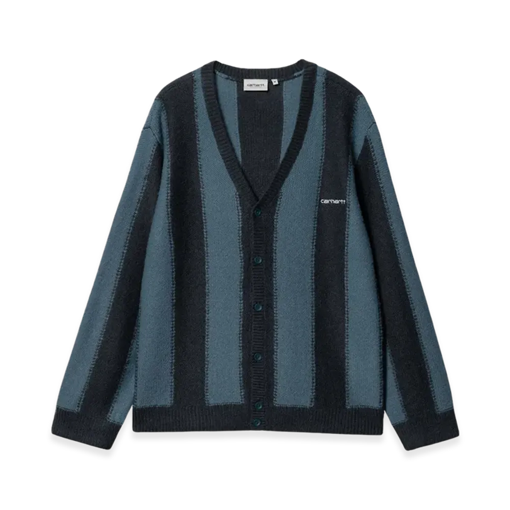 Carhartt WIP Manford Cardigan "Navy/Storm Blue"
