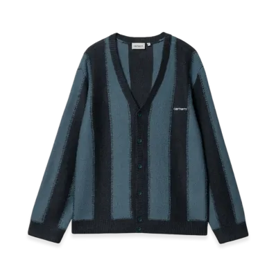 Carhartt WIP Manford Cardigan "Navy/Storm Blue"