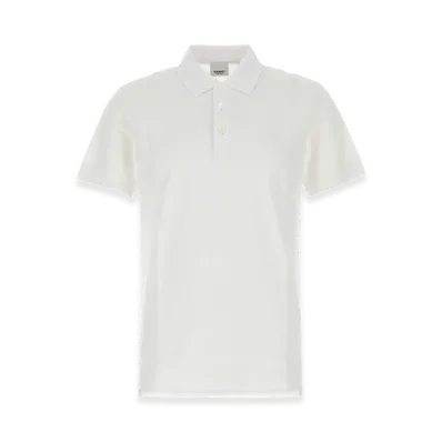 Burberry Piquet Polo Shirt "White"