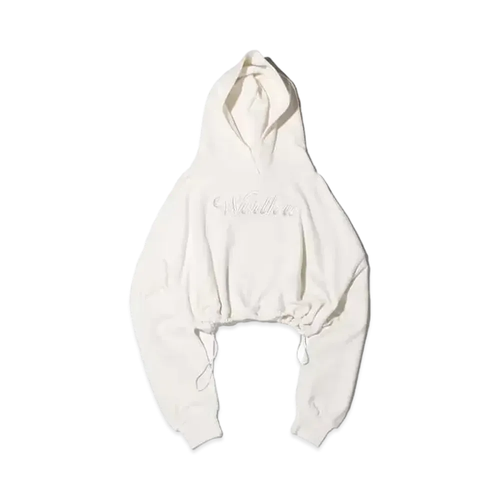 atmos pink Logo Sweatshirt Hoodie "White"