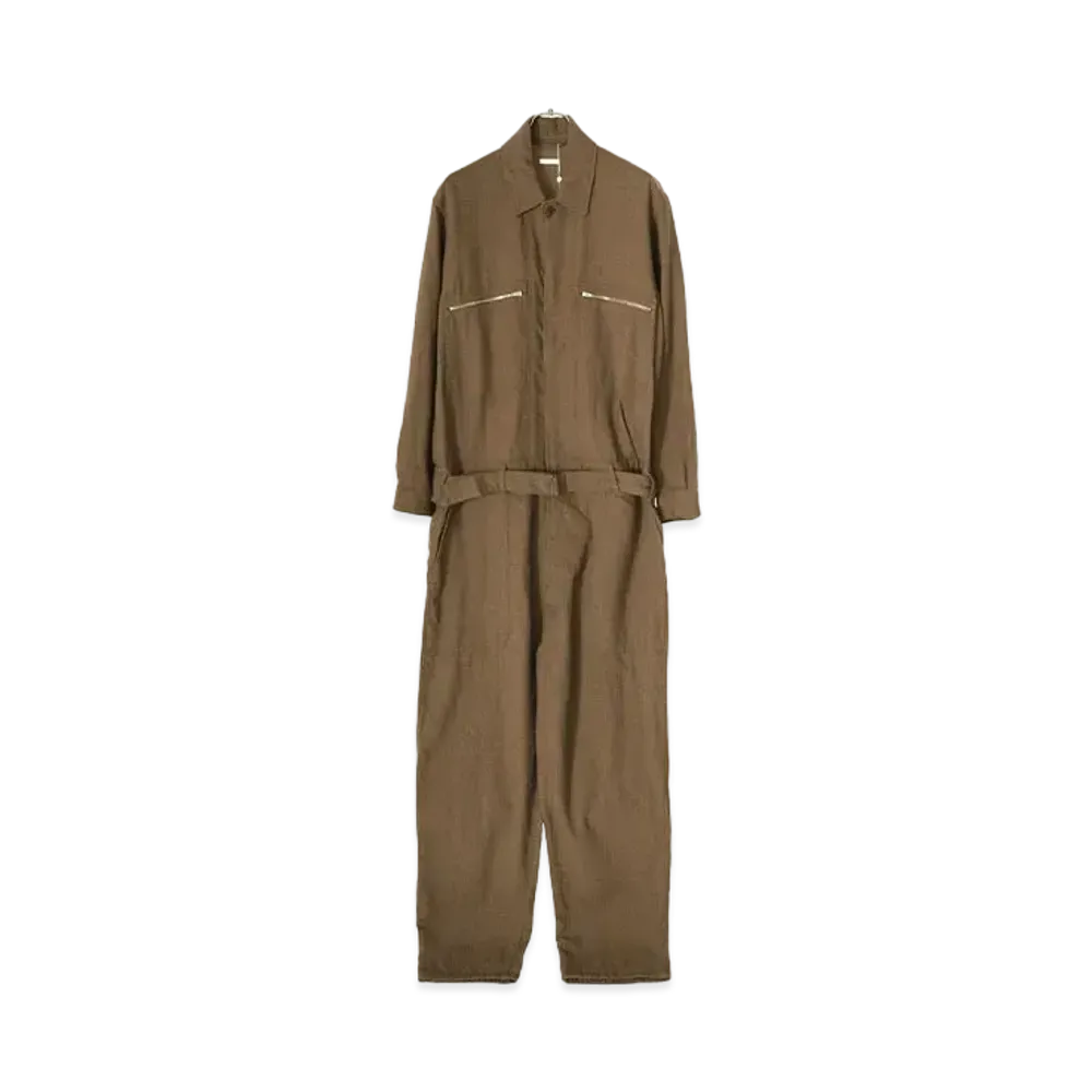 COMOLI Full-Length Wool All-in-One "Khaki"
