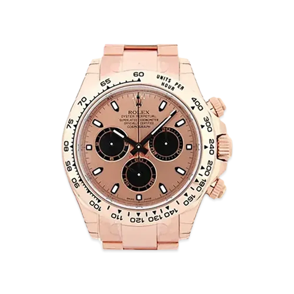 ROLEX Cosmograph DAYTONA Pink Dial 116505