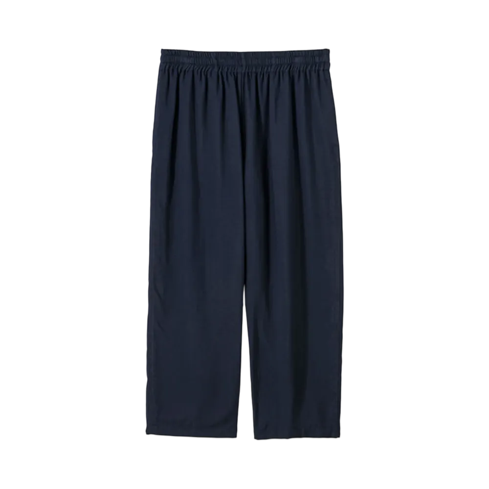 Graphpaper Sidogras Twill Viscose Sleeping Easy Pants "Navy"