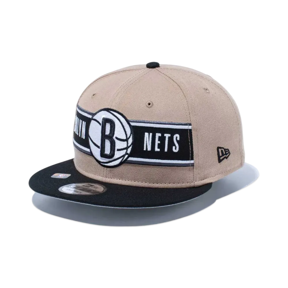 NEW ERA 9Fifty NBA Draft 2024 Brooklyn Nets "Camel"