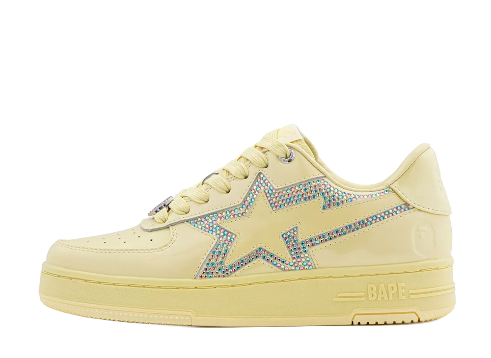 A BATHING APE Women's BAPE STA ICON #3 "Yellow"