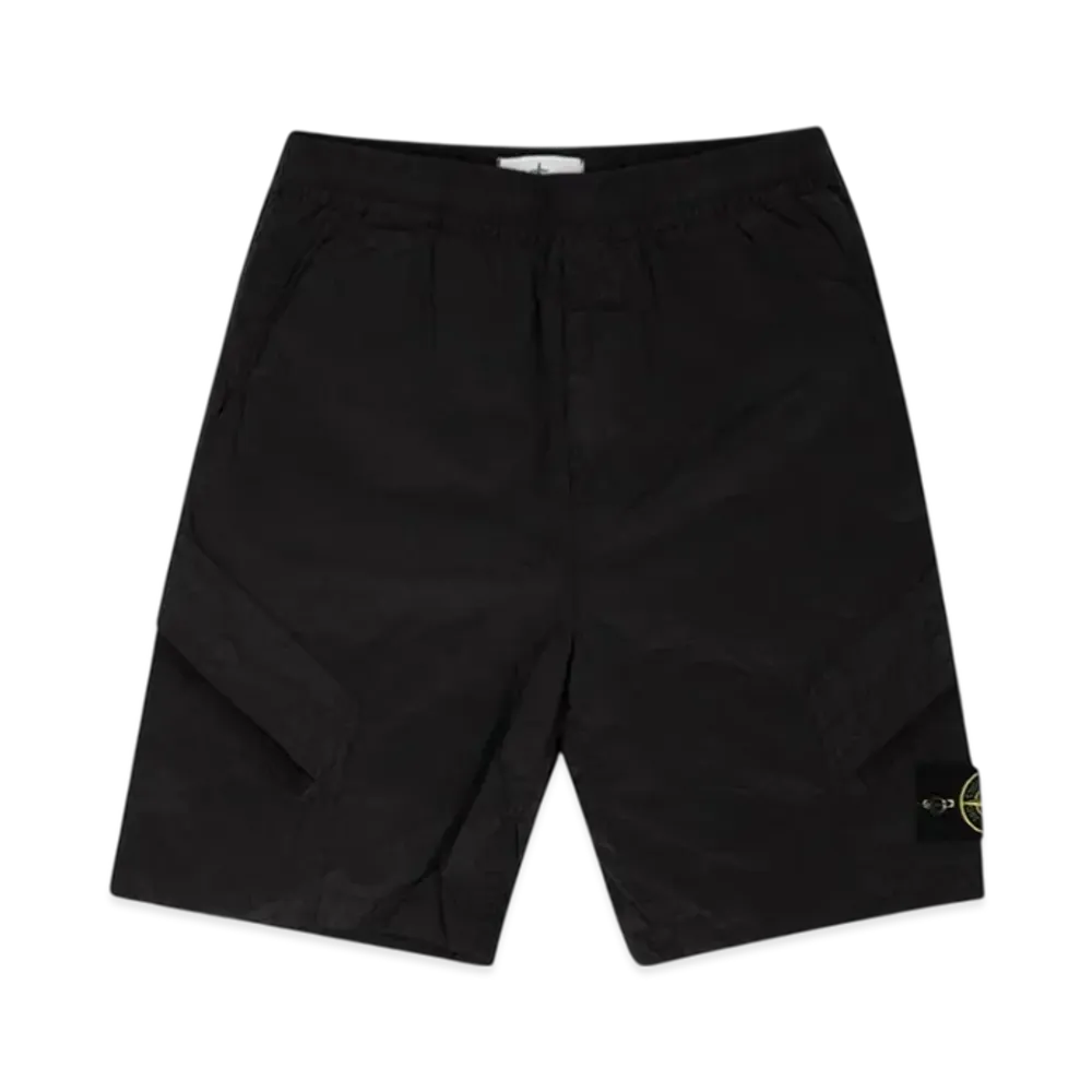 Stone Island L1719 Nylon Metal in Econyl Regenerated Nylon Comfort Fit Bermuda Shorts - 24SS "Dark Grey"