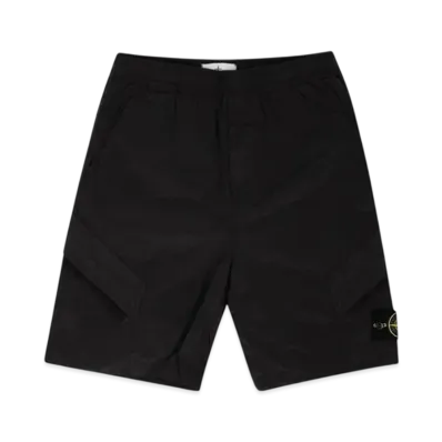 Stone Island L1719 Nylon Metal in Econyl Regenerated Nylon Comfort Fit Bermuda Shorts - 24SS "Dark Grey"