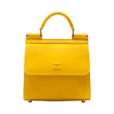 Dolce&Gabbana Sicily 58 Bag Mini Calfskin "Yellow"