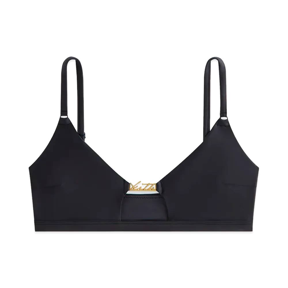 Kith Women's Jaydyn Keyhole Bikini Top "Black"