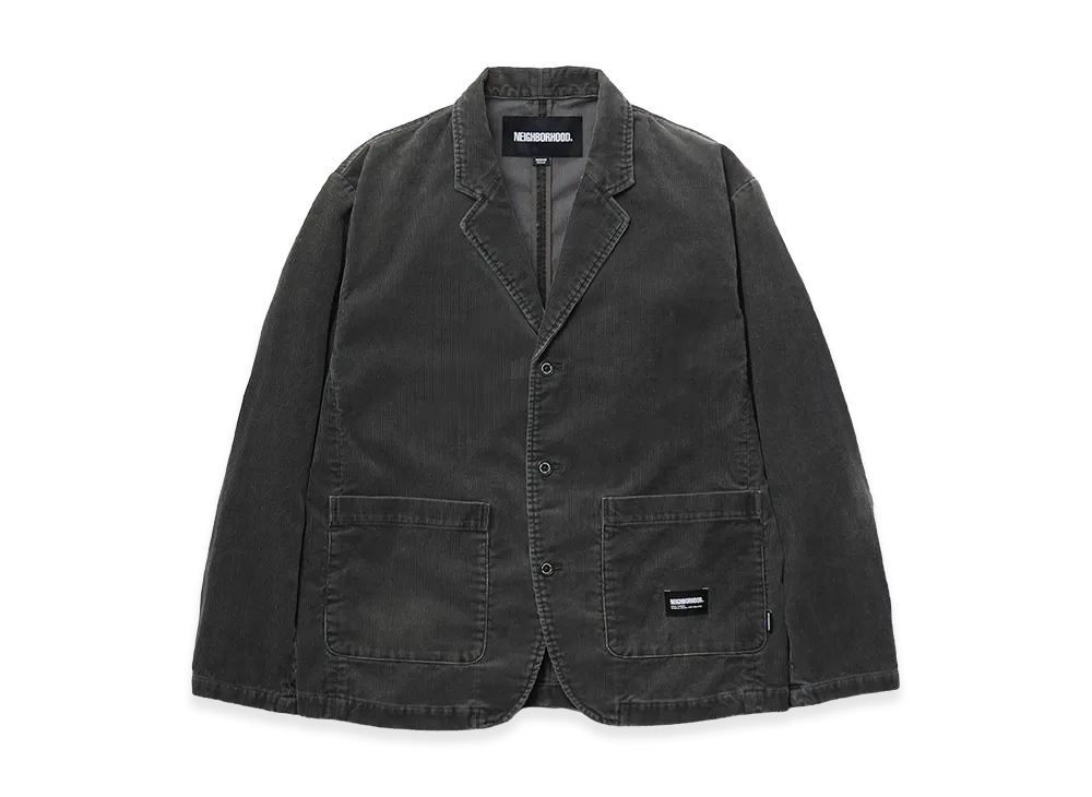 NEIGHBORHOOD Washed Corduroy 3B Jacket "Olive Drab"
