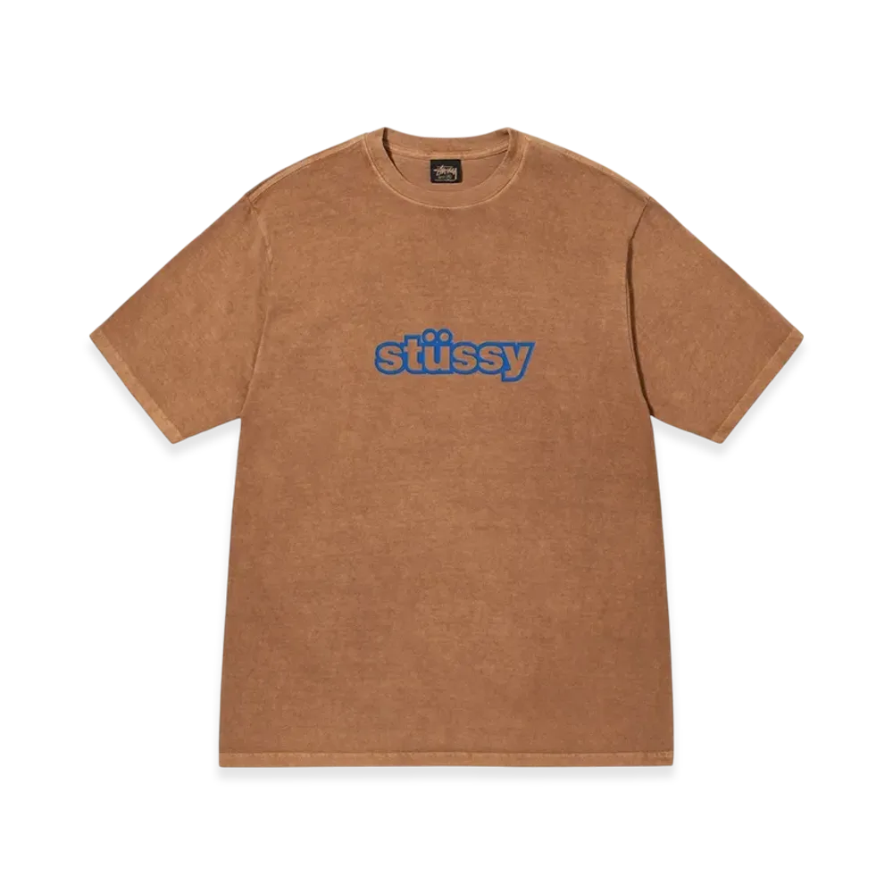 Stussy Thick Pigment Dyed Tee "Almond"