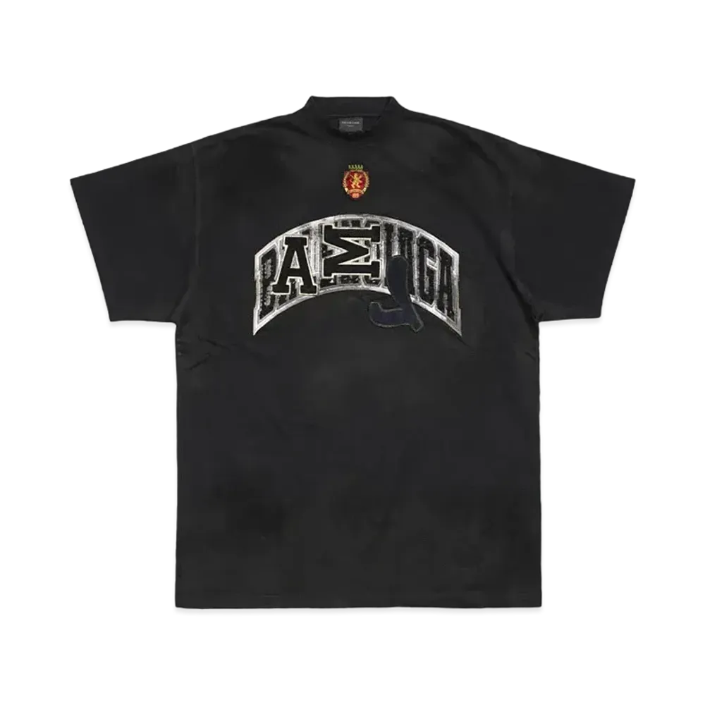 BALENCIAGA MENS Skater T-shirt Oversized "Black"