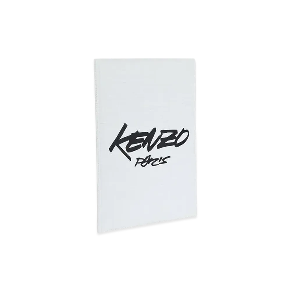 KENZO x Futura 2000 Leather Kenzo Paper PC Case "White"