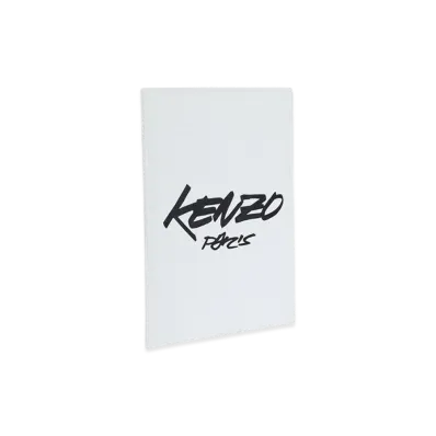 KENZO x Futura 2000 Leather Kenzo Paper PC Case "White"