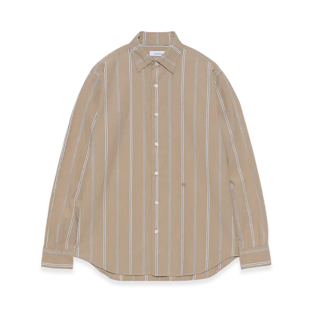 nanamica Classic Fit Shirt "Beige"