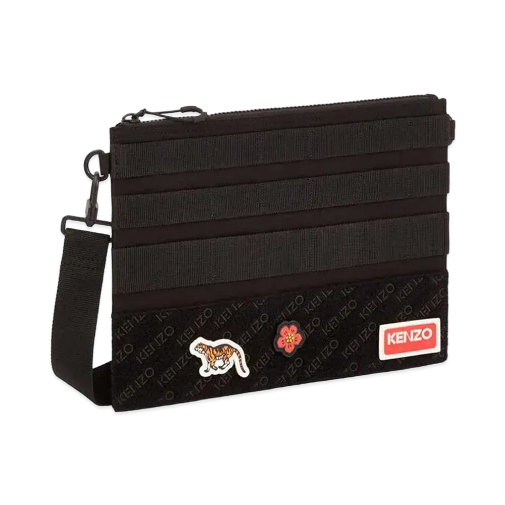 KENZO Jungle Large Pouch "Black"