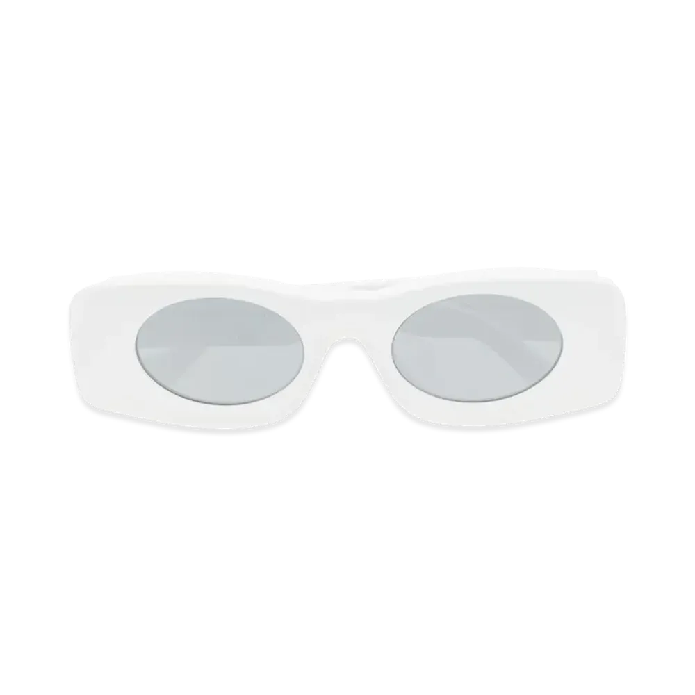 LOEWE White Acetate Sunglasses "White"